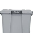 thumbnail image 2 of Hefty 12 Gallon Max Pro Plastic Utility Storage Tote, Gray, 6 Pack, 2 of 4