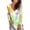 Green, variant on Womens V Neck Long Sleeve Tops Oversized Loose Fit Colorful Tie Dye Tees Graphic Pattern Printed Casual Wear T-Shirts