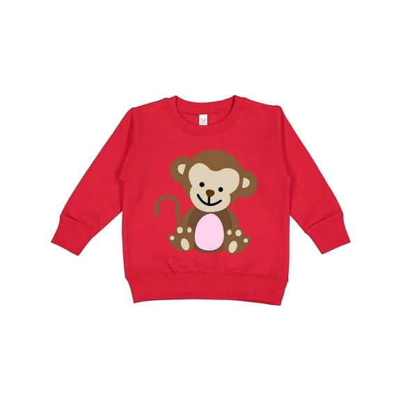 Inktastic Monkey Toddler Sweatshirt