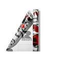 thumbnail image 5 of Rwraps Graffiti Red Free Style Matte Vinyl Film Wrap 59in x 10ft Vinyl Vehicle Car Film Sheet Roll, 5 of 9
