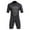 Black L, variant on Mens 2mm Shorty Wetsuit Diving Suit Back Zip Dive Skin Short Sleeve for Scuba Diving Snorkeling Surfing Swimming Suits Water Sports