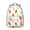 White-8, variant on Kawaii Avocado Students Backpack Cute Avocado Print School Bag with Fresh Avocado Pattern, Lightweight and Adjustable Strap