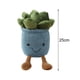 thumbnail image 4 of Naiovety Juguete de peluche de suculentas para niños, decoración de sofá cama para el hogar, simulación interesante de plantas en maceta, Decoración del hogar Caqui, 4 of 6