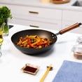 thumbnail image 4 of Joyce Chen Classic Series 12-Inch Carbon Steel Preseasoned Stir Fry Pan, 4 of 7