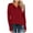 Red, variant on ibuvkizy Long Sleeve Shirts for Women,Womens Tops,Women Loose Buttons Casual Long Sleeve Pullover Sweatshirts Tops Blouses Hot Pink,M