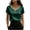 Army Green, variant on Womens Summer Tops Satin Keyhole Neck Short Sleeve Casual Business Tunic Shirts Summer Clothes for Women Pink XXL