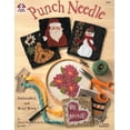 thumbnail image 1 of Punch Needle: Embroidery and Wool Work (Design Originals) Beginner-Friendly Step-by-Step Projects for Stunning Dimensional Effects with One Simple Stitch; Accent Purses, Coasters, Framed Art, & More, 1 of 3
