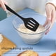 thumbnail image 5 of 2 Pcs Silicone Slotted Fish Turner Spatula, Spatulas for Non Stick Cookware Baking,Cooking,Heat ,Bla, 5 of 5