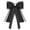 Black, variant on INSPIRE CHIC Lace Bow Tie Brooches for Women Fashion Brooch Pins Pre-Tied Shirt Neck Tie White One Size