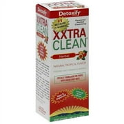 Detoxify Xtra Clean Natural Tropical Flavor Herbal Cleansing Dietary Supplement, 20 OZ