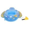 thumbnail image 2 of Swimming Seat Ring Environmental Friendly PVC Inflatable Safe Raft for 1 to 5 Years Children, 2 of 5