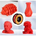 thumbnail image 3 of Filamento para impresora 3D Kingroon PLA de 1,75 mm, 10 kg, negro, blanco, gris, rojo, azul, verde, morado, piel plateada, 3 of 9