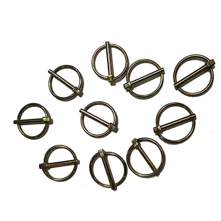 

PN01 Pack of 10 Universal Lynch Pins w/ Dimensions 3/16 OD x 1 1/4 Length