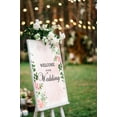 thumbnail image 4 of Darling Souvenir MADE WITH LOVE Pink Rose ThemeLargeWelcomeSign, Decorative PosterWelcomeTo Our Wedding Poster For Easel Wedding Collection- 18x12, 4 of 5