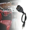 thumbnail image 2 of GJX 3.5mm Male To USB Female Cable Audio Aux Jack to USB Type 2.0 Converter Adapter Cable, 2 of 4