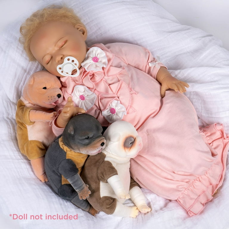 Paradise Galleries Reborn Puppy Furever Babies reborn doll collectors aged 3