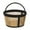 Gold, variant on YWIYIUD 3PCS Reusable 4 5 Cup StainlessSteel Coffee Filter Practical FilterBasket with Mesh Bottom Coffee Maker Filter Replacement for Home Hotel and Cafe Shop