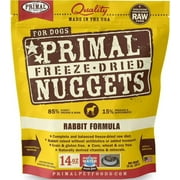 Rabbit Formula Grain-Free Freeze-Dried Dog Food, 14 oz
