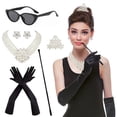 thumbnail image 1 of Set de accesorios Horolam, disfraz de Holly Golightly de los años 20, 1 of 6