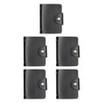 thumbnail image 2 of ZLight Credit Card Holder Men Slim Anti Protect Travel ID Cardholder Women Rfid Wallet Metal Case Porte Carte Card holder black 5Set, 2 of 6