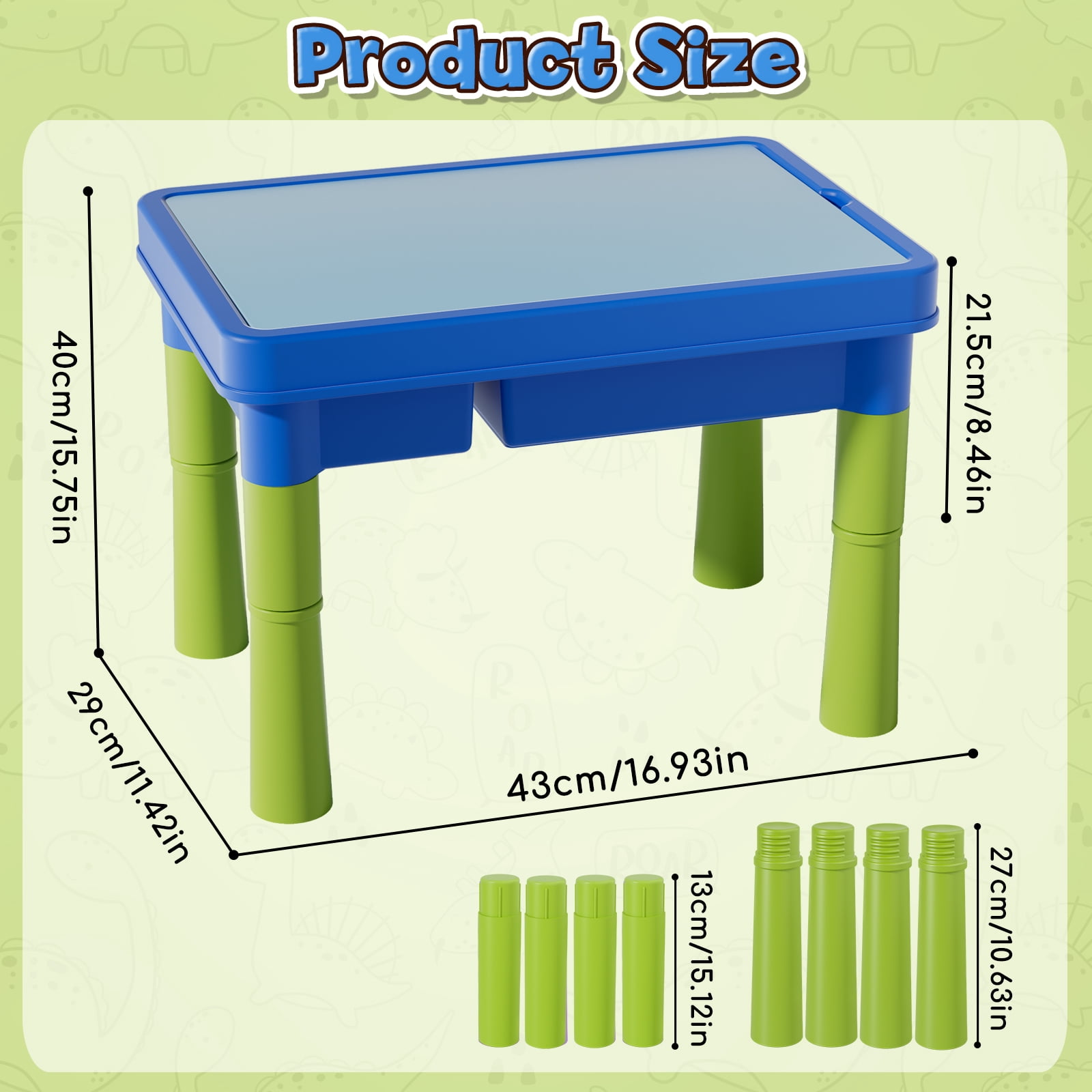 Sand Table for Kids, Sensory Table with Sand, Sensory Bin with Lid & 2.6lbs Play Sand, Dinosaur Toys & Sand Toys, Sensory Toys Gifts for Toddler Boys Girls