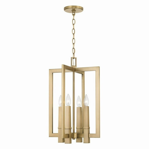 4 Light Foyer In Minimalist Style-22 Inches Tall And 14 Inches Wide -Traditional Installation Capital Lighting 549641Ad