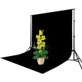 thumbnail image 3 of Erthree Black Velvet Photography Backdrop,Light Absorbing Non Reflective Solid Professional Black Background Cloth, 3 of 4
