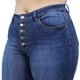 thumbnail image 5 of Jeans skinny talla extra, modelo 1682 azul oscuro 42 KYRATH Jeans extra 1682, 5 of 6