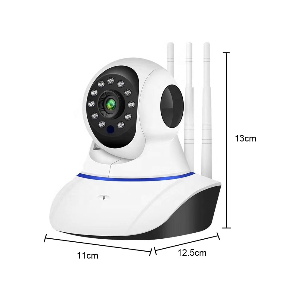 LNKOO Wireless Security Camera 1080P Indoor Pan/Tilt WiFi Smart IP Camera Dome Surveillance System w/Night Vision,Motion Detection,2-Way Audio for Home,Business, Baby Monitor