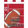 thumbnail image 1 of Jozie B 428 Football Flag, Red & White - Large, 1 of 1