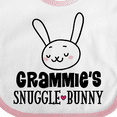 thumbnail image 4 of Inktastic Grammie Snuggle Bunny Easter Boys or Girls Baby Bib, 4 of 4