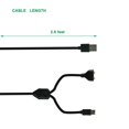thumbnail image 2 of Cable de carga PDEEY NVK para collar antiladridos para perros, 0,8 m, negro, 2 of 3
