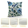 thumbnail image 4 of SHANXI Blue and White Floral Pillow Covers , Flower Throw Pillow Covers Outdoor Decorative Pillow Case for Couch Bed Sofa Cushion Home Decor 24x24in, 4 of 5