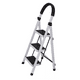 thumbnail image 1 of Escalera De Aluminio Telescopica 3 Escalones Homex, 1 of 3