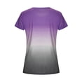thumbnail image 4 of ORQ Women Fashoin Graphic Tees Summer Short Sleeve Crewneck Pullover T-Shirts, 4 of 6