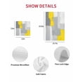 thumbnail image 7 of Yellow Grey Kitchen Dish Towels for Drying Dishes Set of 4, Abstract Geometric Oil Painting Vintage Gradient Waffle Weave Microfiber Hand Tea Bathroom Towels Quick Dry & Absorbent Towel 15.7x23.6, 7 of 7