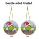 thumbnail image 3 of Adorno navideño colgante Grin-Ch para árbol de Navidad: adornos colgantes de cerámica para fiestas: ideas para regalar adornos navideños, 3 of 8