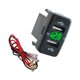 thumbnail image 1 of Riwesomey de coche Puertos USB duales Adaptador de carga con voltímetro digital para grabadora de conducción de tableta de teléfono Automoción decorativa y accesorios Verde, 1 of 1