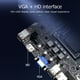 thumbnail image 5 of Placa base JINGSHA H61M, ranuras de memoria DDR3 de doble canal, interfaces de pantalla VGA + HD, co JINGSHA Negro, 5 of 7