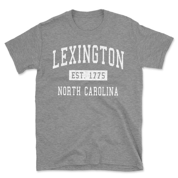 Lexington North Carolina Classic Established Men's Cotton T-Shirt