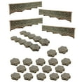 thumbnail image 3 of Renegade Game Studios: Heroscape Roads of Valhalla -Terrain Expansion - (16) 1-Hex Road Terrain Tiles, (2) 5-Hex Road Terrain Tiles & (4) Short Walls, 3 of 7