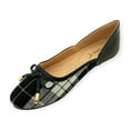 thumbnail image 5 of Victoria K Women's Ruffle With Gold Studs Ballerina Flats, 5 of 5