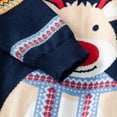 thumbnail image 5 of Little Boy Girl Christmas Sweaters Round Neck Cartoon Print Sweaters, 5 of 8