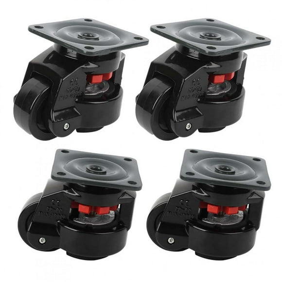 Leveling Caster Wheels, Durability Long Service Life Leveling Caster, For Large Machine Movement Moving Work Tables