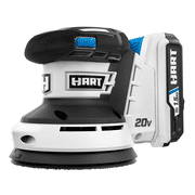 HART 20-Volt Cordless Random Orbit Sander and Dust Bag Kit (1) 20-Volt 1.5 Lithium-Ion Battery