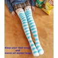 thumbnail image 5 of FFIY Chaussettes Hautes en Velours Corail Doux pour Femmes, 5 of 5