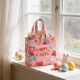 thumbnail image 5 of QuanTara Easter Tote Bags 2 Pack, Reusable Non Woven Gift Bags with Egg Design, Easter Party Favor & Shopping Bag, 7.87x7.87x5.91in, 5 of 6