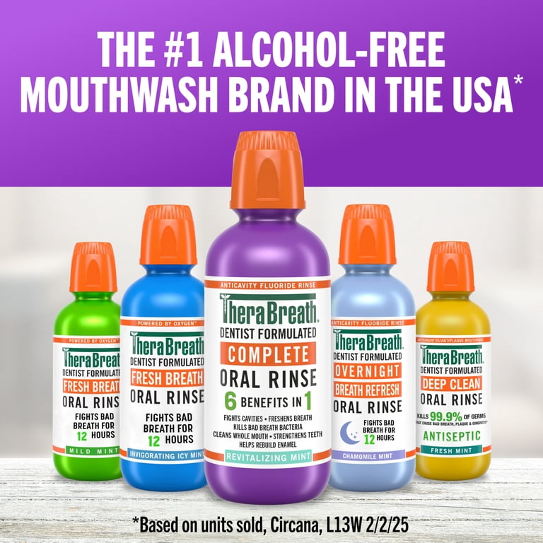 TheraBreath Complete Mouthwash, 6-in-1 Benefits photo 8