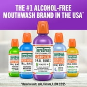 TheraBreath Complete Mouthwash, 6-in-1 Benefits, Alcohol-Free, Revitalizing Mint