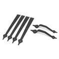 thumbnail image 4 of Qukaim Garage Door Hinge Handle Carbon Steel Garage Door Handle Decorative Hinge Handle for Door Shed Garage Cabinet, 4 of 8